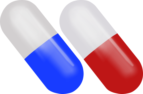 La pastilla azul, la pastilla roja